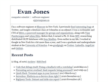 Tablet Screenshot of evanjones.ca